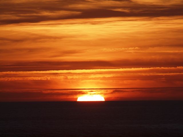 zalazak sunca na atlantiku